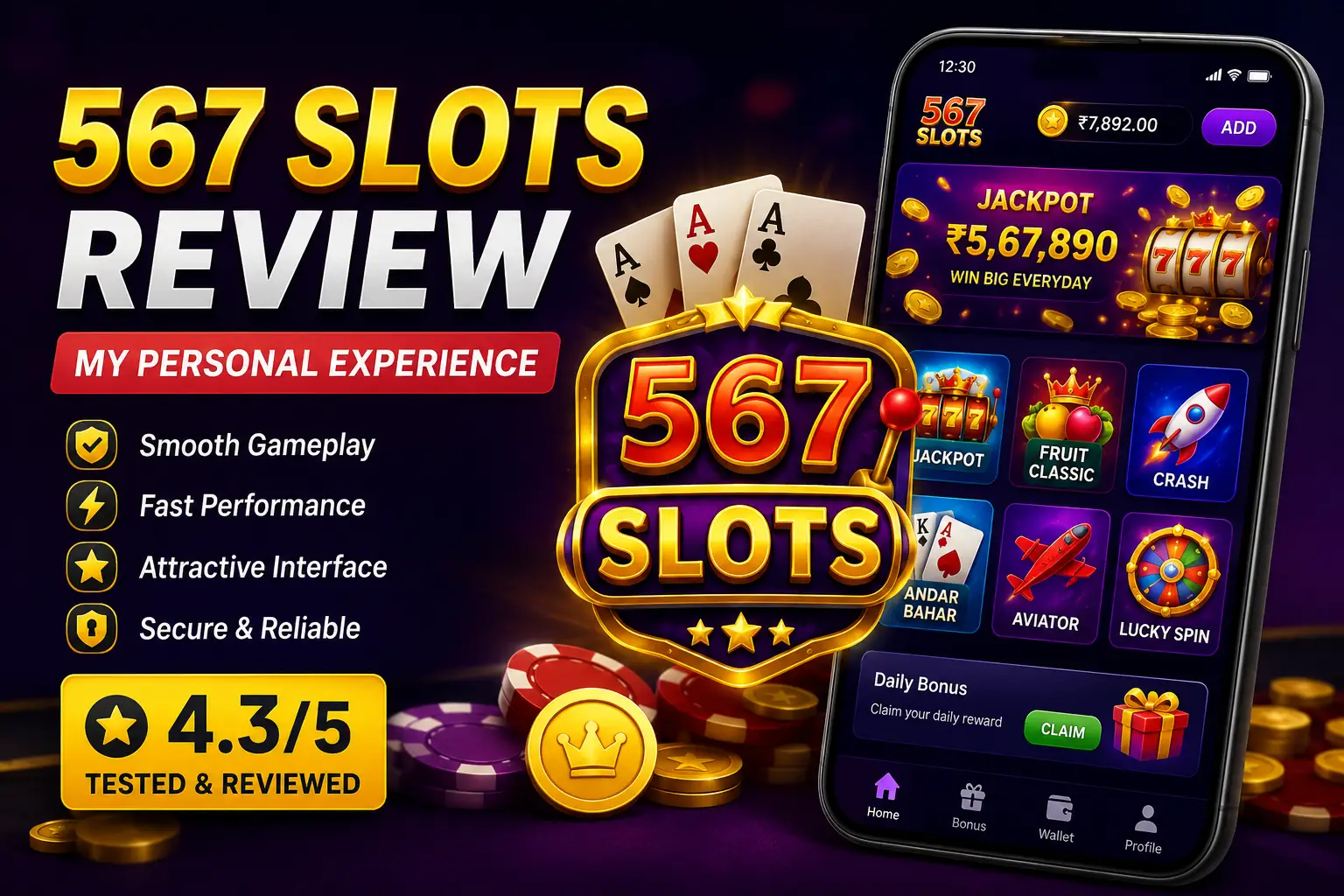 567 Slots Login and Registration Account Setup Process