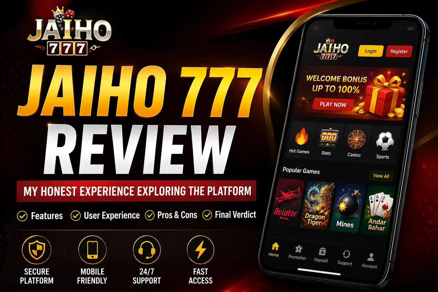 Exploring Jaiho 777 platform features and navigation experience