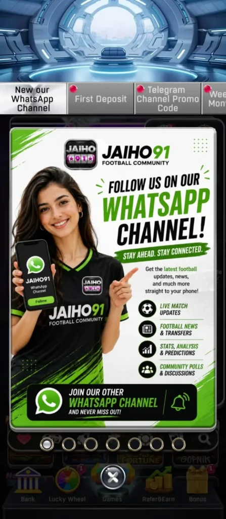 Jaiho 91 registration and login screen shown during app testing
