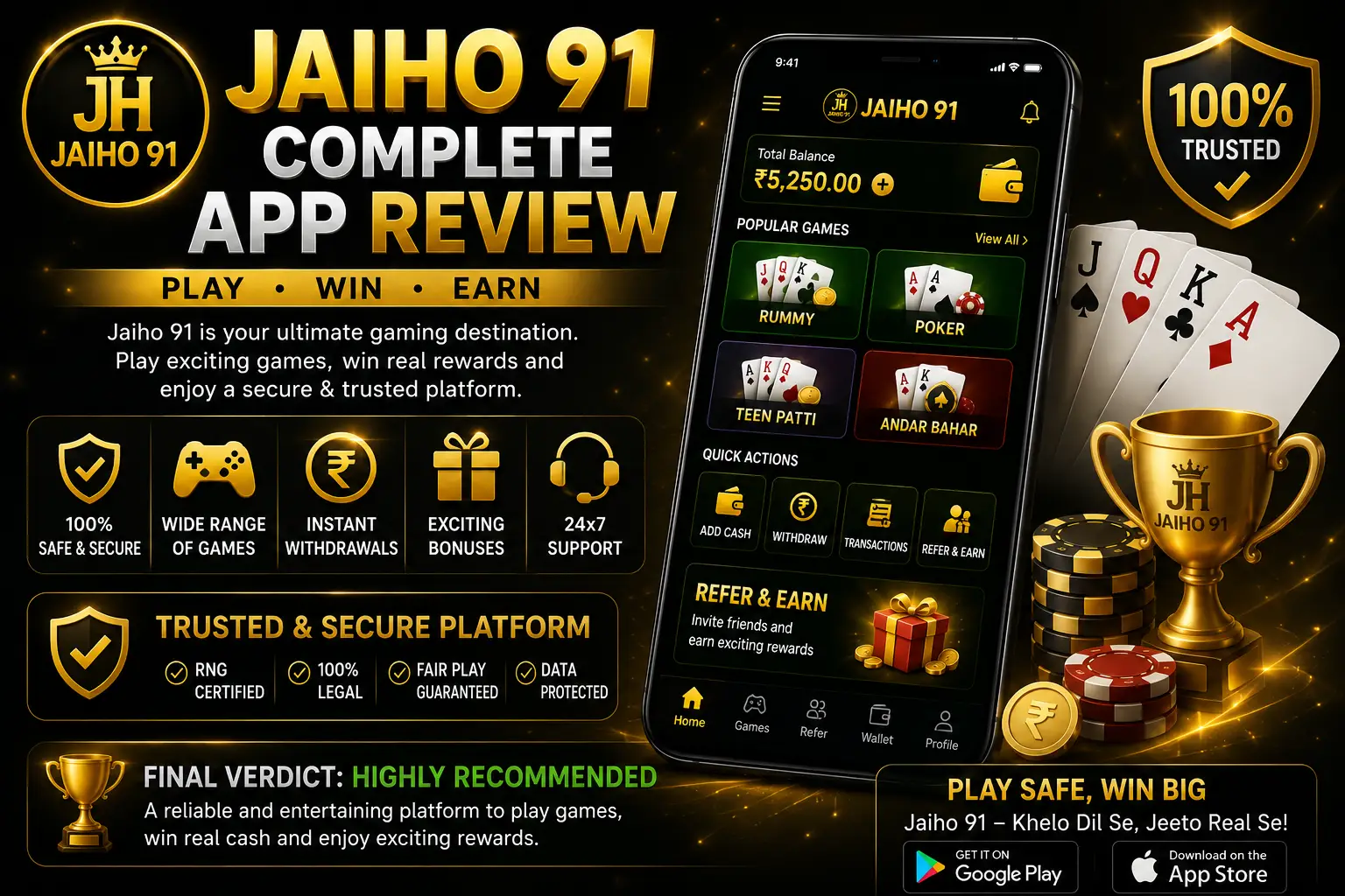 Jaiho 91 review 2026 complete app analysis login withdrawal and game app guide