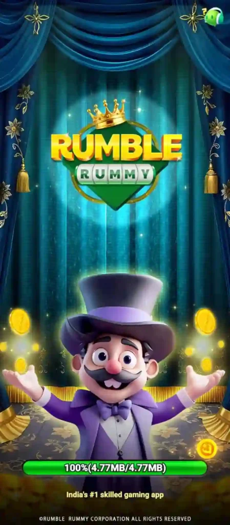 Rumble Rummy Review: app interface and features overview
