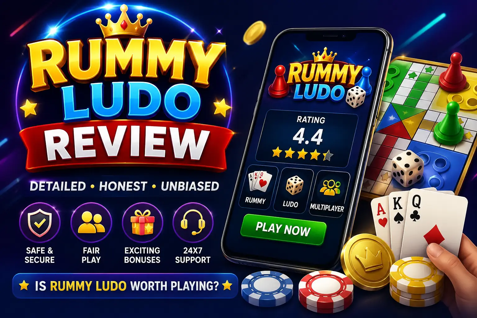 Rummy Ludo gameplay featured image for mobile game guide