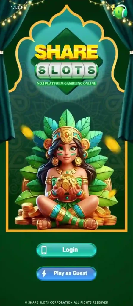 Share Slots App Review 2026 Android application interface