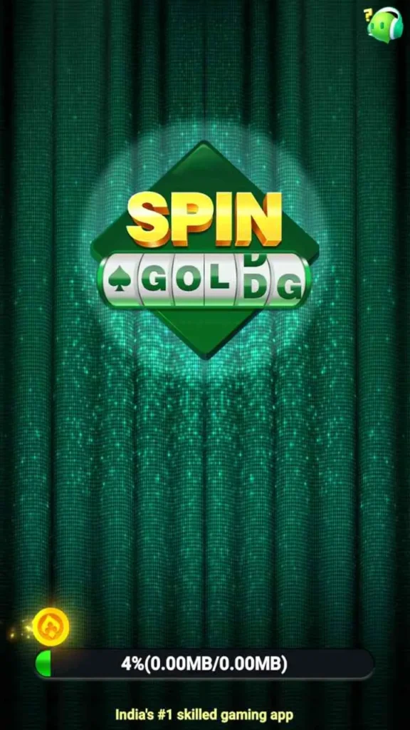 Spin Gold APK running smoothly on an Android 12 device during a personal testing session