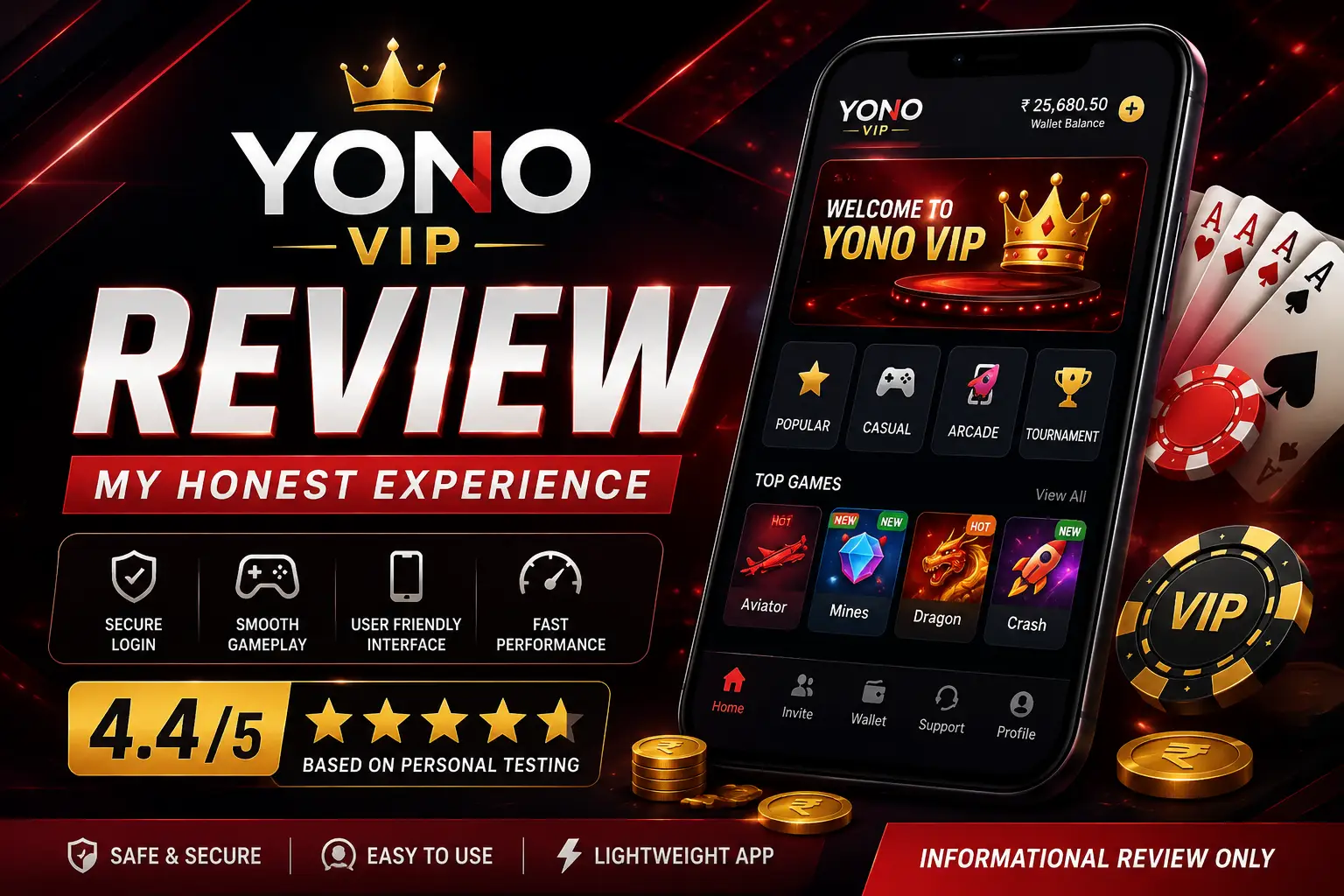 Yono VIP Review – My Personal Experience After Testing the App on Androi