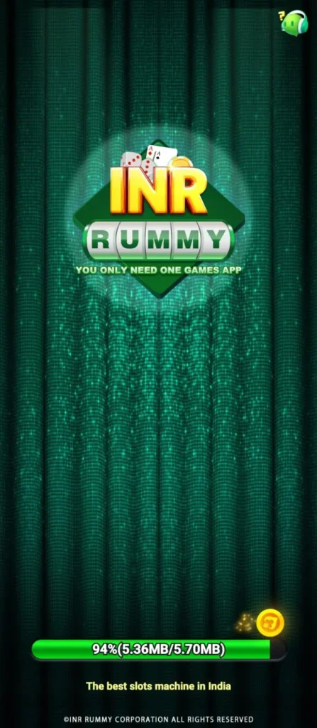 INR Rummy mobile app interface and gaming experience review