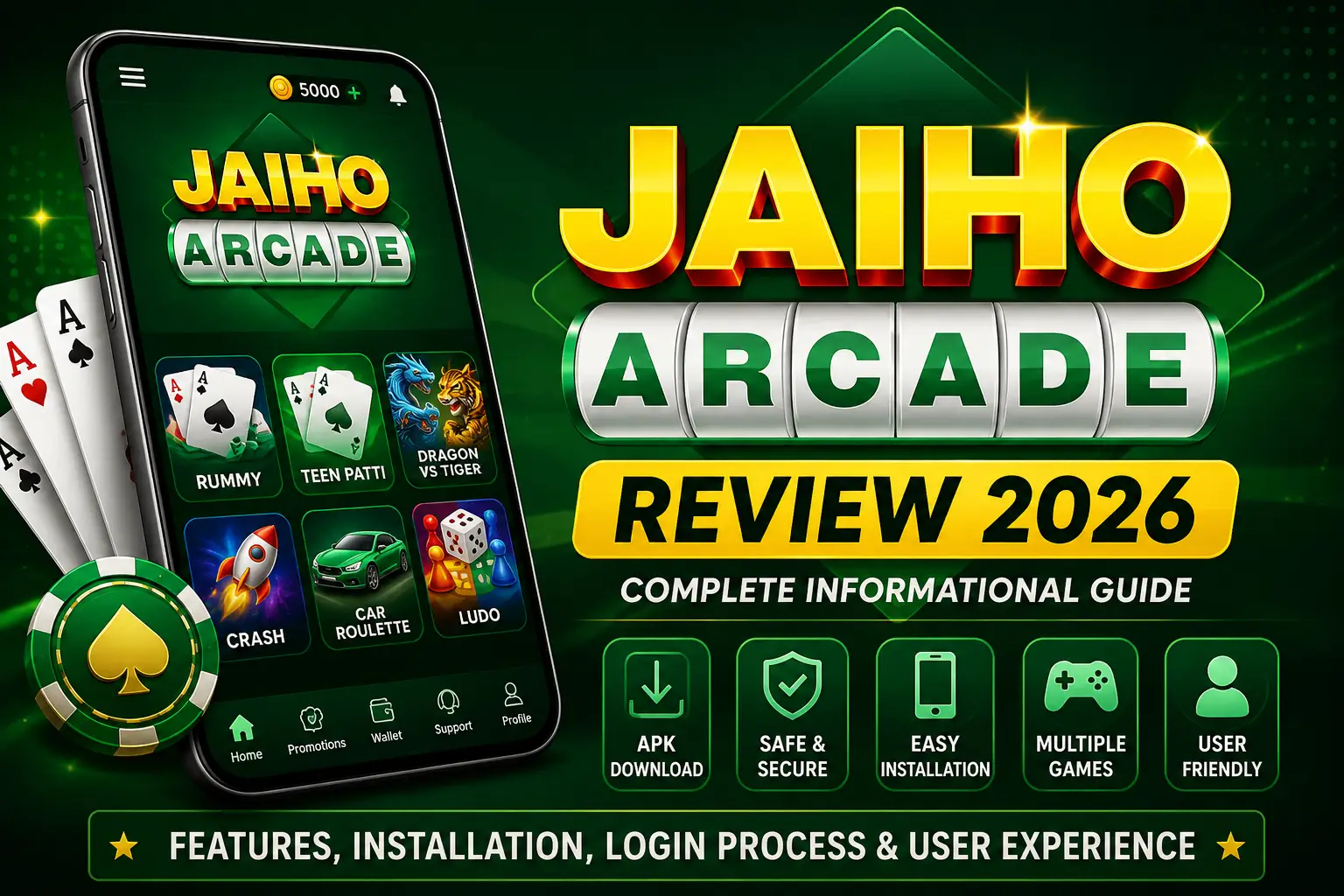 Jaiho Arcade Review 2026 – Android APK Download, Features and User Experience