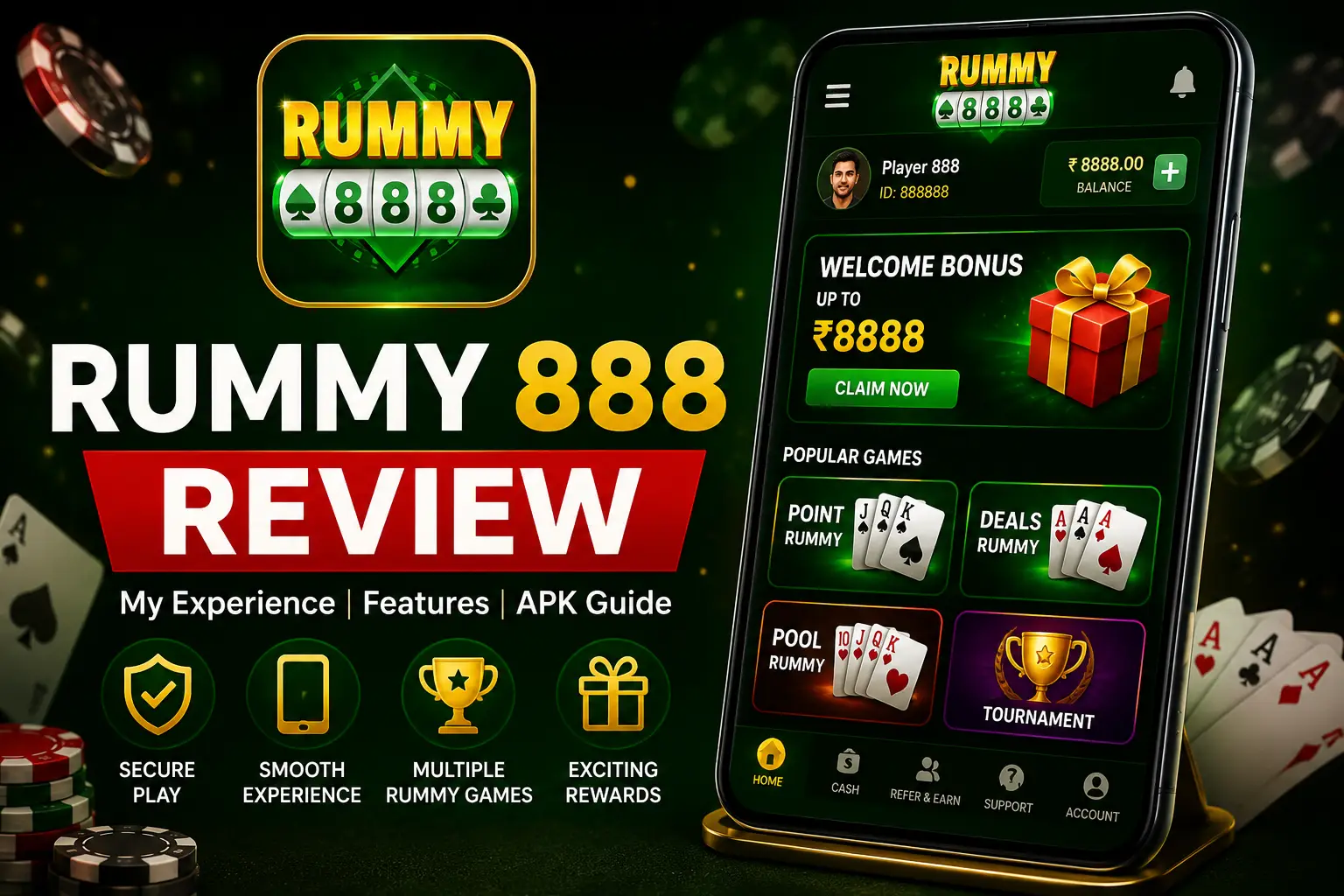 Rummy 888 Review: My personal experience after exploring the Rummy 888 app