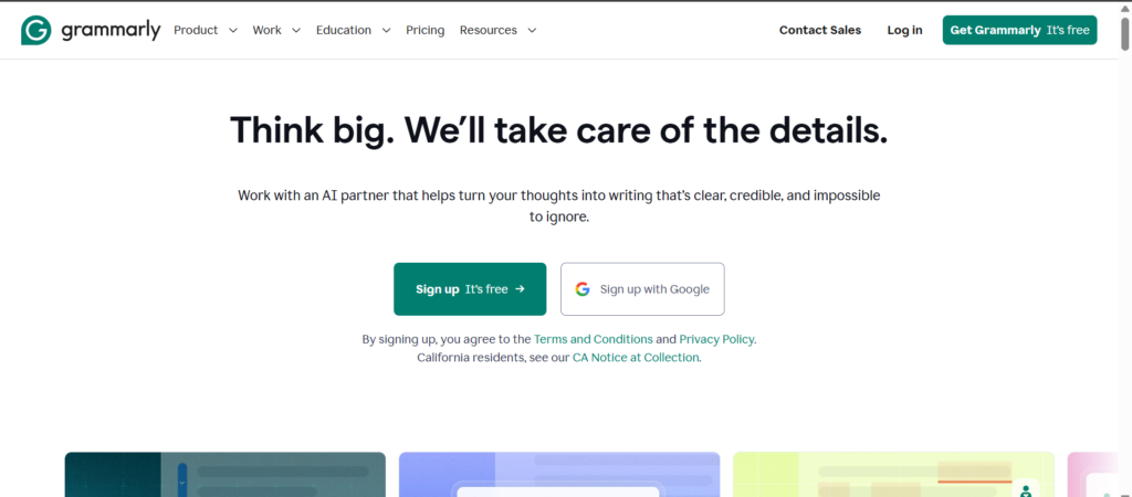 Grammarly AI writing assistant ranked in the top 10 AI tools in 2026