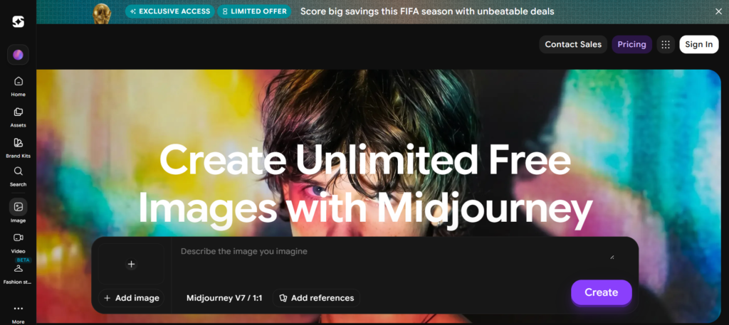 Midjourney AI image generator ranked among the top 10 AI tools in 2026